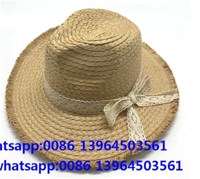 کلاه لبه بزرگ ساحل نوار توری