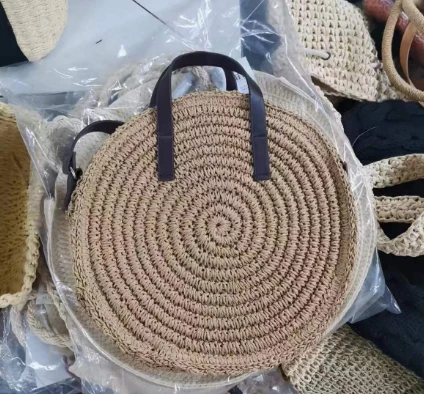کیف صلیبی دخترانه قهوه ای کوچک گرد