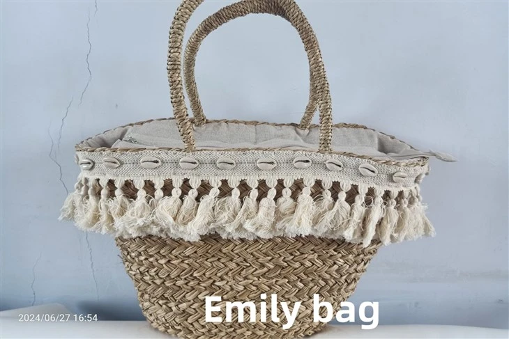 کیف های Raffia زنان طراحی شده