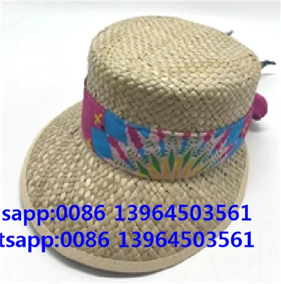 کلاه باغبانی حصیری زنانه طبیعی