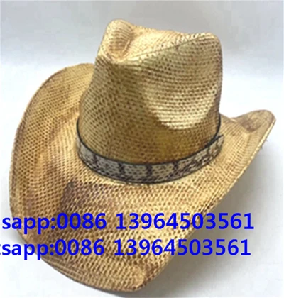 کلاه کابوی دمین مردانه کاهی