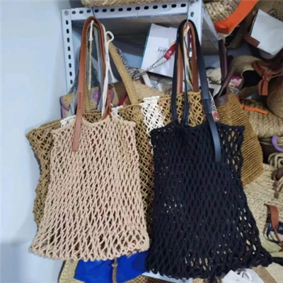 طناب پنبه ای توخالی کیف ساحلی