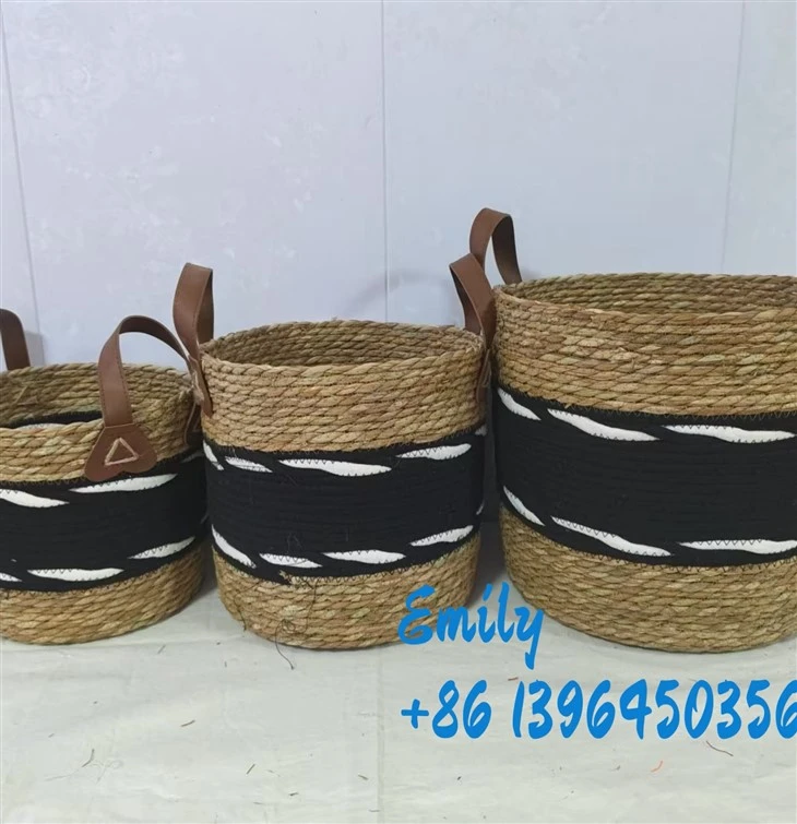 سبدهای ذخیره سازی بافته شده در کمد